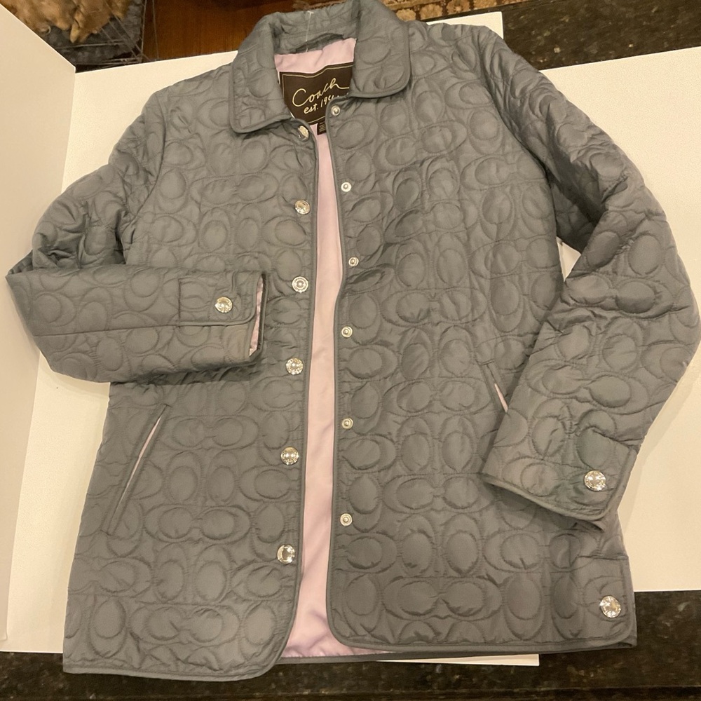 LADIES COACH QUILTED JACKET